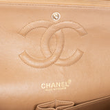 Chanel Quilted Lambskin 24K Gold Medium Double Flap Bag