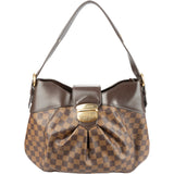 Louis Vuitton Damier Ebene Sistina MM Shoulder Bag