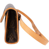 Louis Vuitton Canvas Monogram Pochette Florentine Crossbody Bag