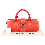 Louis Vuitton Red Leather Suhali L´epanoui Handbag