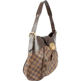 Louis Vuitton Damier Ebene Sistina MM Shoulder Bag