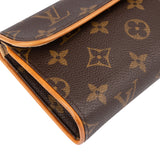 Louis Vuitton Canvas Monogram Pochette Florentine Crossbody Bag