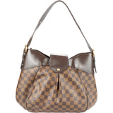 Louis Vuitton Damier Ebene Sistina MM Shoulder Bag