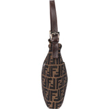 Fendi FF Monogram Baguette Buckle Shoulder Bag