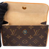 Louis Vuitton Canvas Monogram Pochette Florentine Crossbody Bag