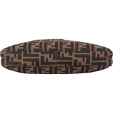 Fendi FF Monogram Baguette Buckle Shoulder Bag