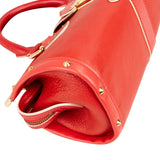 Louis Vuitton Red Leather Suhali L´epanoui Handbag