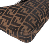 Fendi FF Monogram Baguette Buckle Shoulder Bag