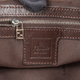 Fendi FF Monogram Baguette Buckle Shoulder Bag