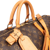 Louis Vuitton Canvas Monogram Keepall 55 Bandouliere