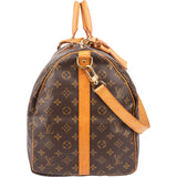 Louis Vuitton Canvas Monogram Keepall 55 Bandouliere