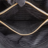 Prada Black Leather Vitello Handbag