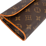 Louis Vuitton Canvas Monogram Pochette Florentine Crossbody Bag