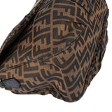 Fendi FF Monogram Big Baguette Buckle Shoulder Bag