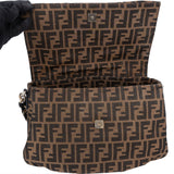Fendi FF Monogram Big Baguette Buckle Shoulder Bag