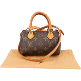 Louis Vuitton Canvas Monogram Mini Speedy Handbag