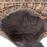 Fendi FF Monogram Big Baguette Buckle Shoulder Bag