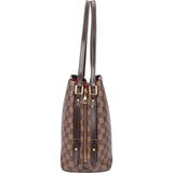 Louis Vuitton Damier Ebene Monogram Cabas Rivington Shoulder Bag