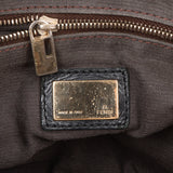 Fendi FF Monogram Big Baguette Buckle Shoulder Bag