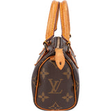 Louis Vuitton Canvas Monogram Mini Speedy Handbag