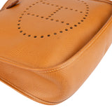Hermès Natural Leather Evelyne GM Crossbody Bag