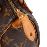 Louis Vuitton Canvas Monogram Mini Speedy Handbag