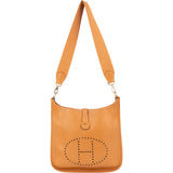 Hermès Natural Leather Evelyne GM Crossbody Bag