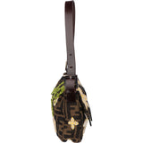 Fendi Limited FF Flower Monogram Baguette Handbag