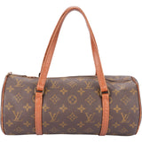 Louis Vuitton Canvas Monogram Papillon Handbag