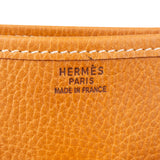 Hermès Natural Leather Evelyne GM Crossbody Bag