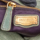Miu Miu Classic Leather Handbag