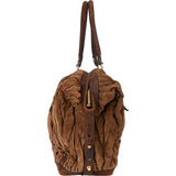 Miu Miu Quilted Leather Crystal Handle Handbag