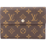 Louis Vuitton Canvas Monogram Porte Tresor Wallet