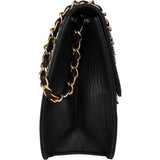 Chanel Quilted Lambskin 24K Gold Single Flap Shoulder Bag