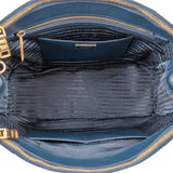 Prada Bicolor Saffiano Leather Galleria Handbag