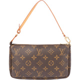 Louis Vuitton Canvas Monogram Pochette Accessoire Handbag