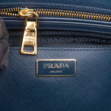 Prada Bicolor Saffiano Leather Galleria Handbag