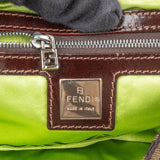 Fendi Limited FF Flower Monogram Baguette Handbag
