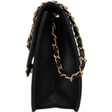 Chanel Quilted Lambskin 24K Gold Single Flap Shoulder Bag