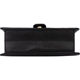 Chanel Quilted Lambskin 24K Gold Single Flap Shoulder Bag