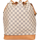 Louis Vuitton Damier Azur Monogram Sac Noe Grande Shoulder Bag