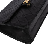 Chanel Quilted Lambskin 24K Gold Single Flap Shoulder Bag