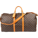Louis Vuitton Canvas Monogram Keepall 60 Bandouliere