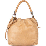 Miu Miu Leather Limited Crystal Handle Handbag