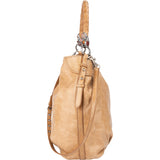 Miu Miu Leather Limited Crystal Handle Handbag