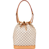 Louis Vuitton Damier Azur Monogram Sac Noe Grande Shoulder Bag