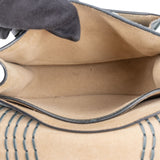 Chloé Blue Leather Hudson Python Crossbody Bag