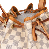 Louis Vuitton Damier Azur Monogram Sac Noe Grande Shoulder Bag