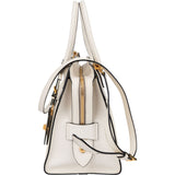 Prada White Saffiano Leather City Handbag