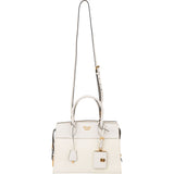 Prada White Saffiano Leather City Handbag